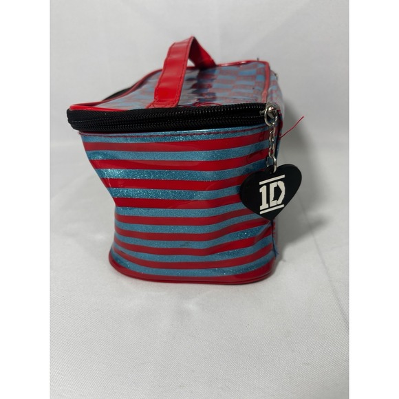 One Direction Zipper Bag Harry Zane Niall Louis And Liam Black Vinyl 1D Bag - Picture 4 of 8